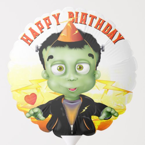 Frankenstein Birthday Balloon