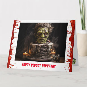 Frankenstein Birthday Card