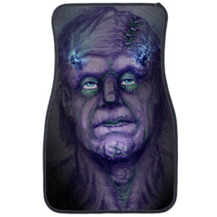 FRANKENSTEIN BOLT ART JACK JOYA CAR MAT