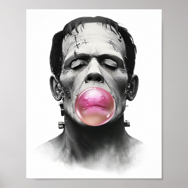 Frankenstein Bubble Gum Poster (Front)