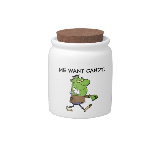 Frankenstein Candy Monster Jar (Front)