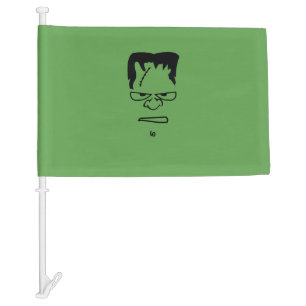 Frankenstein Car Flag