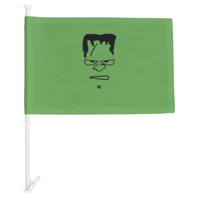 Frankenstein Car Flag (Front)