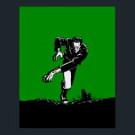 Frankenstein CHANGE TO CANVAS 11"X14" - Poster<br><div class="desc">CHANGE ANY POSTER INTO A CANVAS. The more you order the more you save money, even when you mix with different designs. SATISFACTION GUARANTEED OR MONEY BACK! Change background to any color, size, paper or shape on most designs and products. You can position the art anywhere, add your name, favorite...</div>