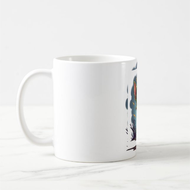 Frankenstein Chihuahua Shock Coffee Mug (Left)