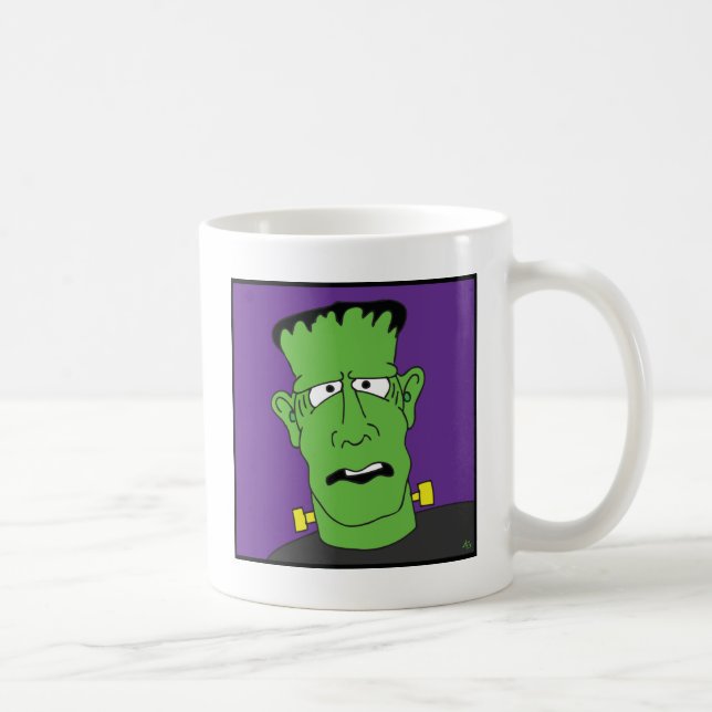 FRANKENSTEIN confused Coffee Mug (Right)