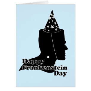 Frankenstein Day Cards