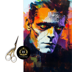 Frankenstein Decoupage Tissue Paper