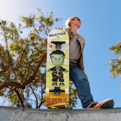 Frankenstein Electric Skateboard