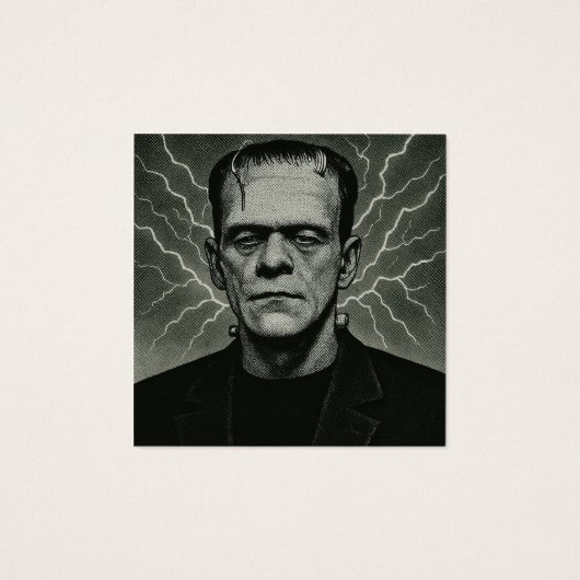 Frankenstein Electricity Art (Front)