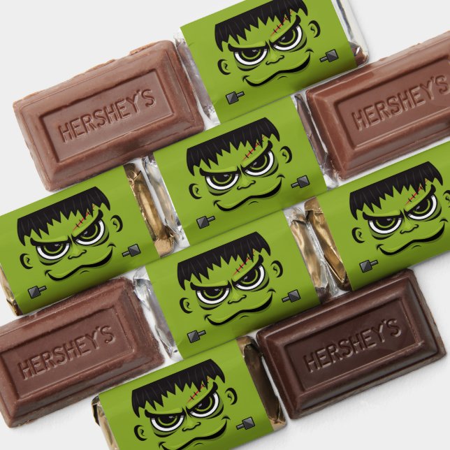 Frankenstein Halloween Face Hershey's Miniatures (Assorted)