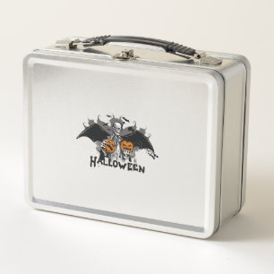 Frankenstein Halloween Metal Lunch Box