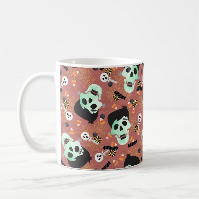 Frankenstein Halloween Monster Mug (Left)