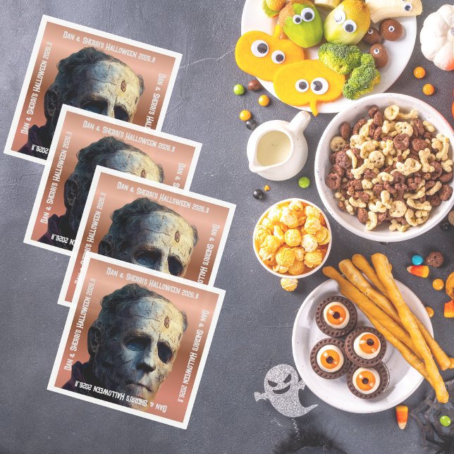 Frankenstein Halloween Party Napkins (Frankenstein Halloween Party Napkins)
