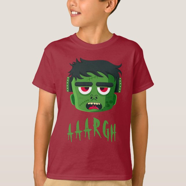 Frankenstein Halloween T-Shirt (Front)
