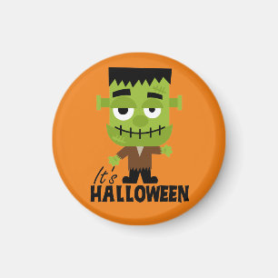 Frankenstein It's Halloween Magnet