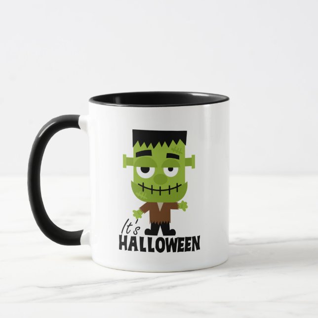 Frankenstein It's Halloween  Mug (Left)