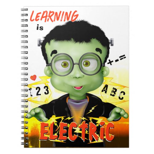 Frankenstein Kindergarten School Notebook