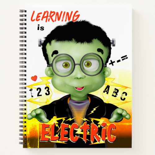 Frankenstein Kindergarten School Notebook