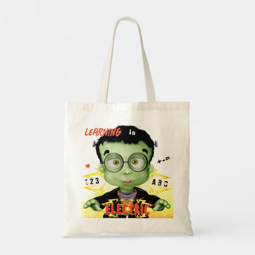 Frankenstein Kindergarten School Tote Bag