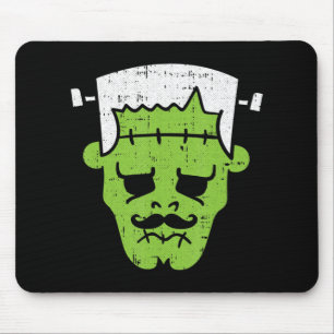 Frankenstein Lazy Halloween Costume Horror Movie Mouse Pad