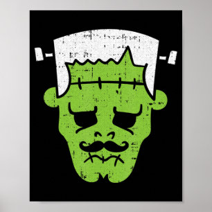 Frankenstein Lazy Halloween Costume Horror Movie Poster