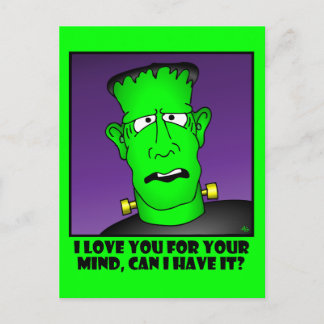 FRANKENSTEIN MIND-2 POSTCARD