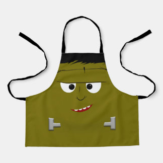 Frankenstein Monster Halloween  Apron