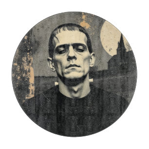 Frankenstein Monster Halloween Cutting Board