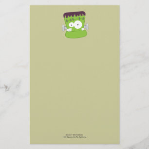 Frankenstein Monster Halloween Note Paper