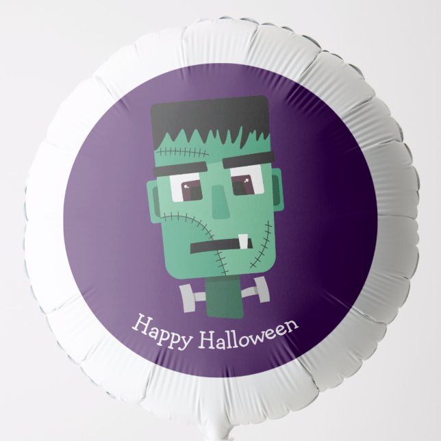 Frankenstein Monster Illustration Balloon (Front)