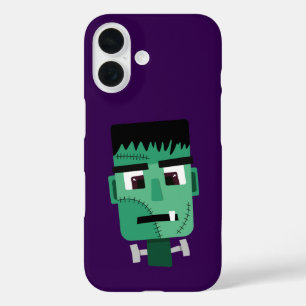 Frankenstein Monster Illustration iPhone 16 Case