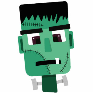 Frankenstein Monster Illustration Cutout