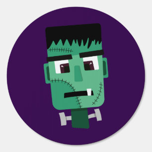 Frankenstein Monster Illustration Sign
