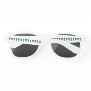 Frankenstein Monster Illustration Sunglasses