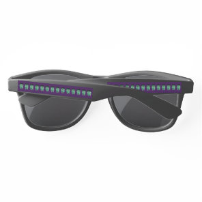 Frankenstein Monster Illustration Sunglasses