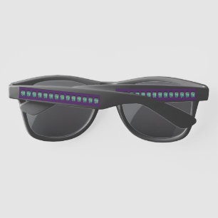 Frankenstein Monster Illustration Sunglasses