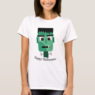 Frankenstein Monster Illustration T-Shirt