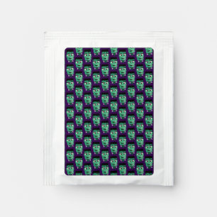 Frankenstein Monster Illustration Tea Bag Drink Mix