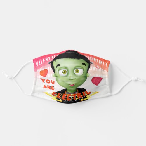Frankenstein Monster Love Adult Cloth Face Mask