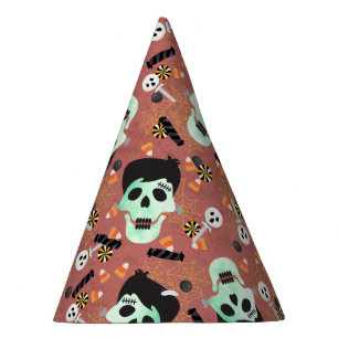 Frankenstein Monster Mash Halloween Party Hat