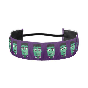 Frankenstein Monster's Head Athletic Headband