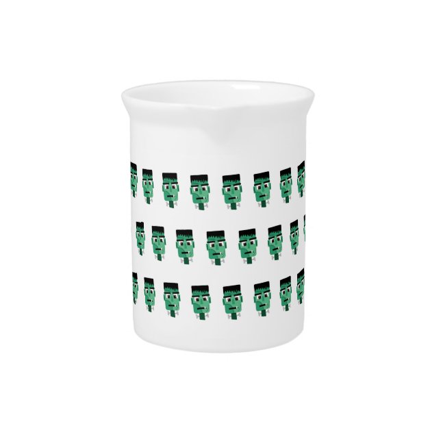 Frankenstein Monster's Head Beverage Pitcher (Front)