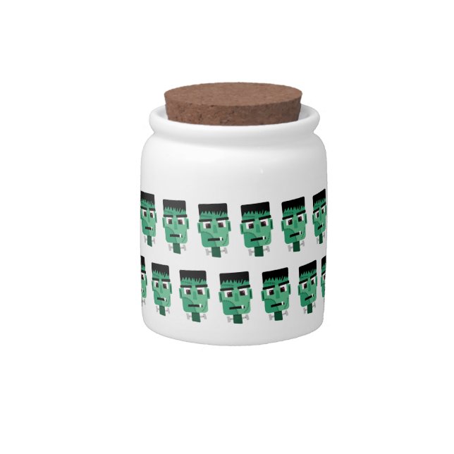 Frankenstein Monster's Head Candy Jar (Front)