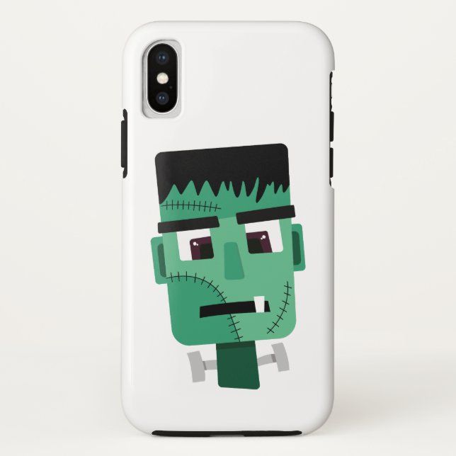 Frankenstein Monster's Head Case-Mate iPhone Case (Back)