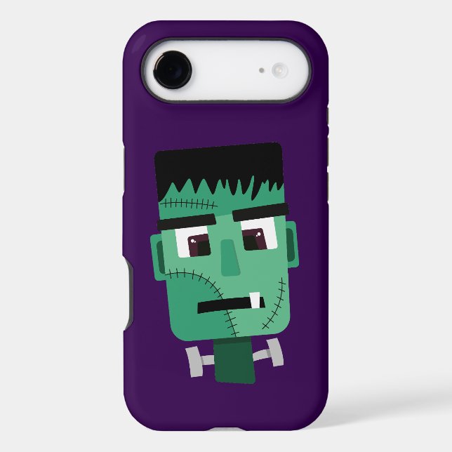 Frankenstein Monster's Head Case-Mate iPhone Case (Back)