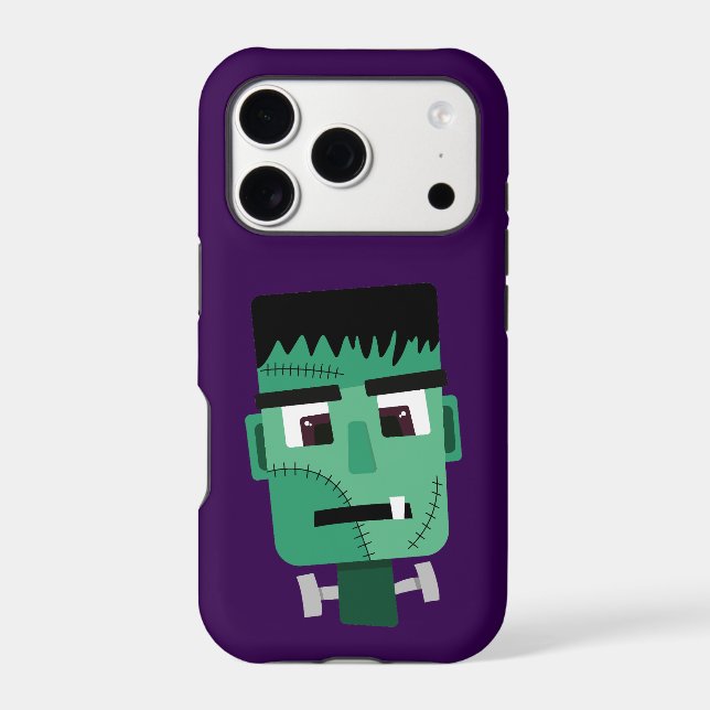 Frankenstein Monster's Head Case-Mate iPhone Case (Back)