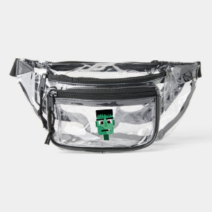 Frankenstein Monster's Head Clear Fanny Pack