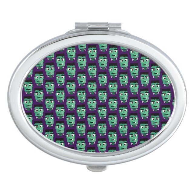 Frankenstein Monster's Head Compact Mirror (Front)