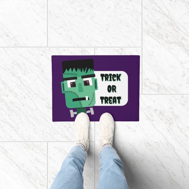 Frankenstein Monster's Head Doormat (Indoor)